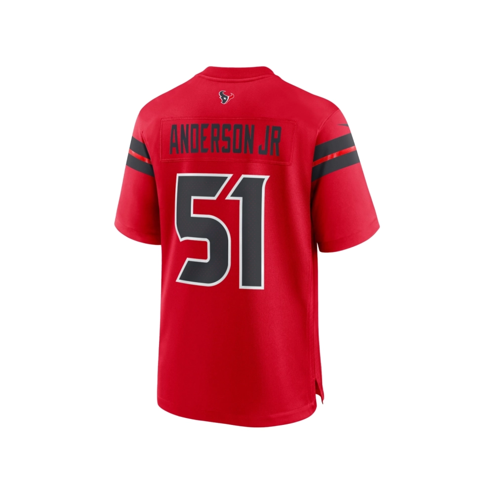 Mens Houston Texans Will Anderson Jr. Red Alternate Game Jersey
