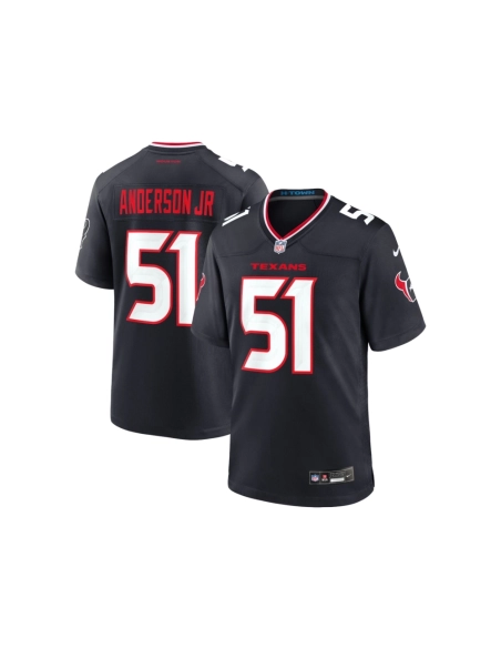Mens Houston Texans Will Anderson Jr. Navy Game Jersey