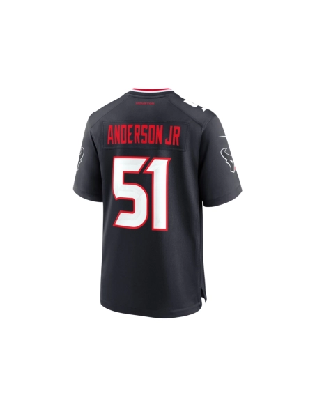 Mens Houston Texans Will Anderson Jr. Navy Game Jersey