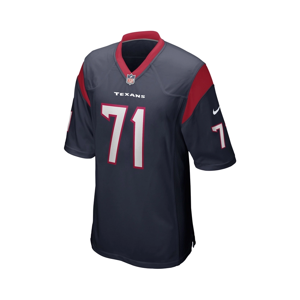 Mens Houston Texans Tytus Howard Navy Game Jersey