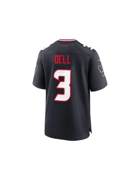 Mens Houston Texans Tank Dell Navy Game Jersey