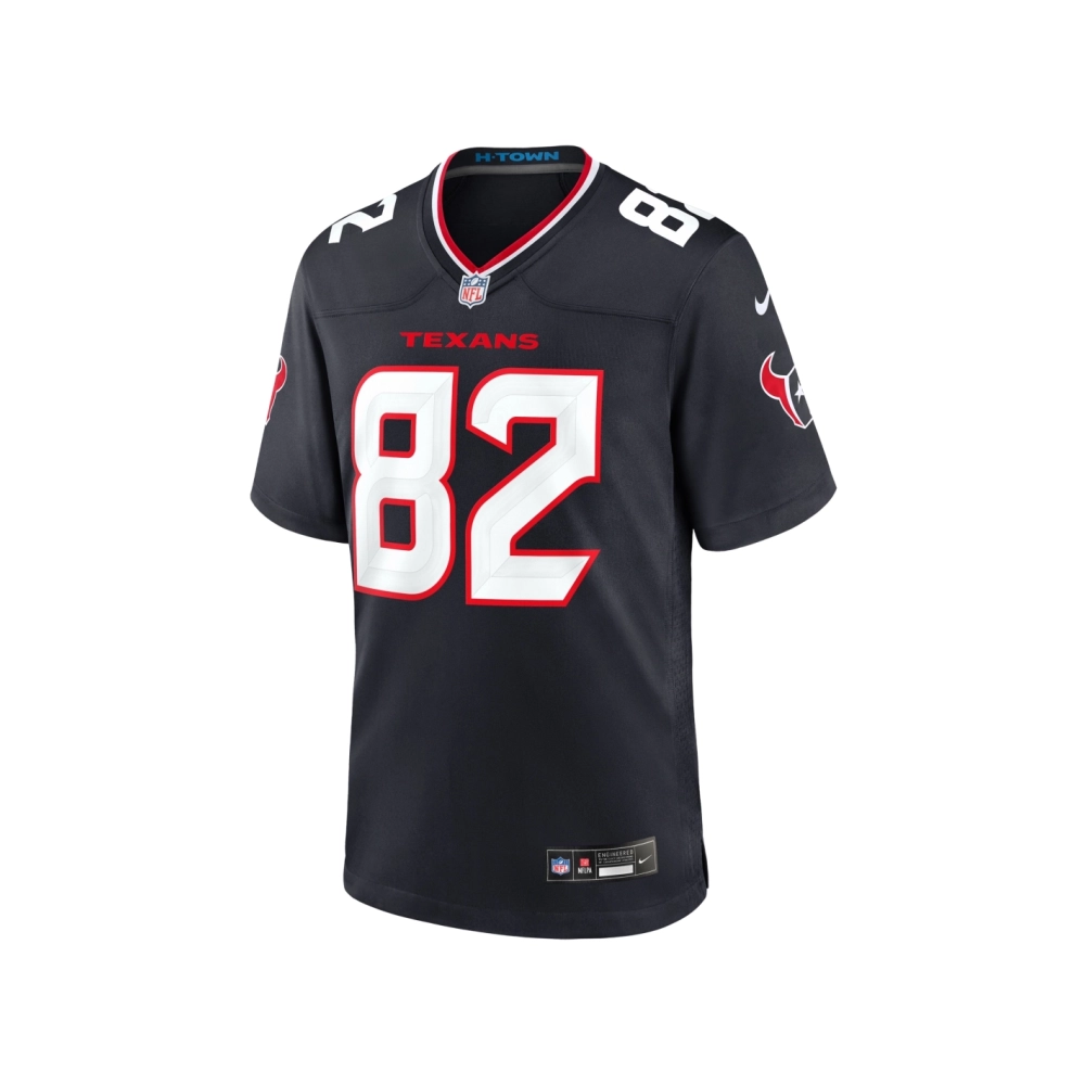 Mens Houston Texans Steven Sims Navy Team Game Jersey