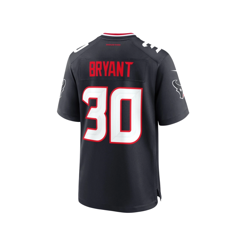 Mens Houston Texans Myles Bryant Navy Team Game Jersey