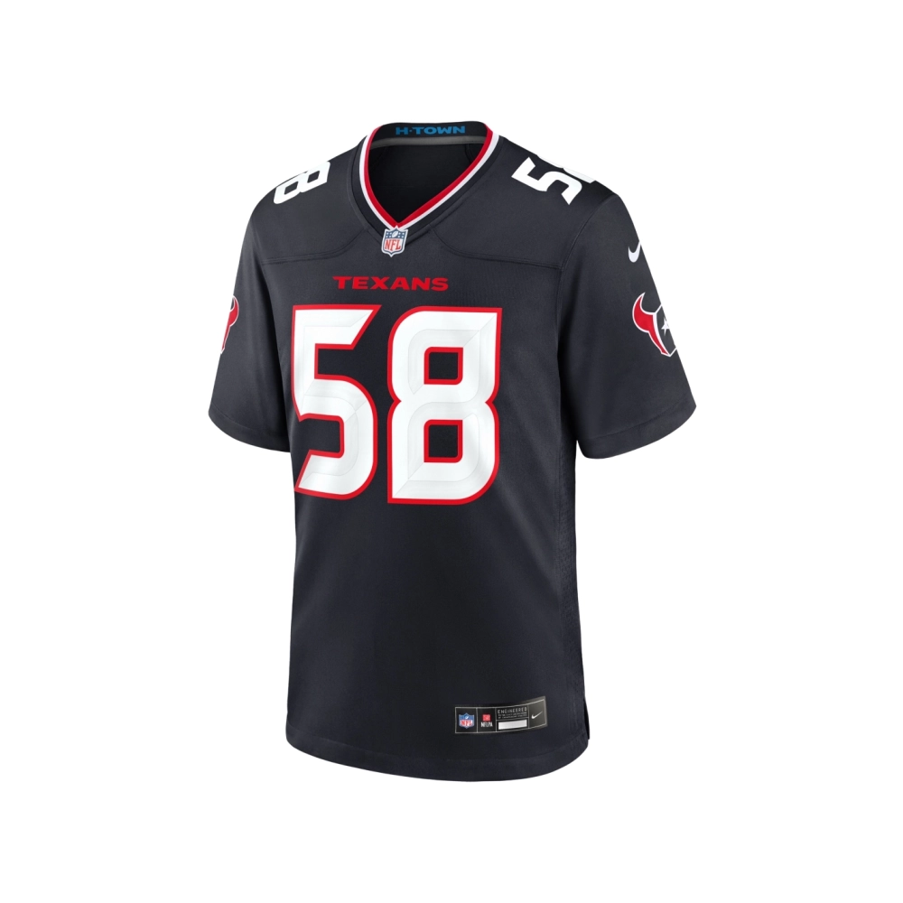 Mens Houston Texans McTelvin Agim Navy Team Game Jersey