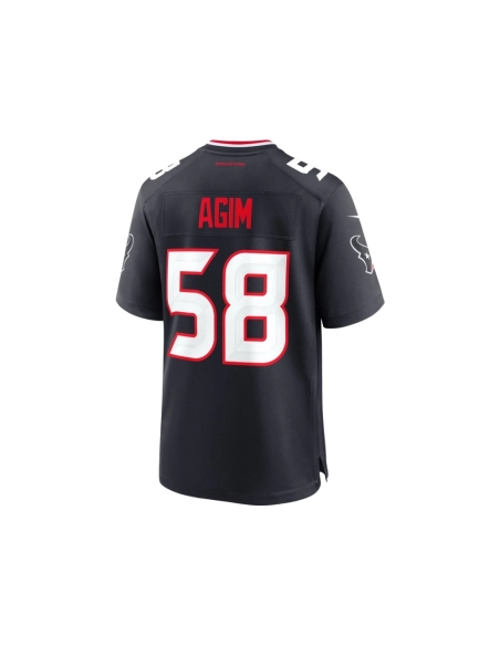 Mens Houston Texans McTelvin Agim Navy Team Game Jersey