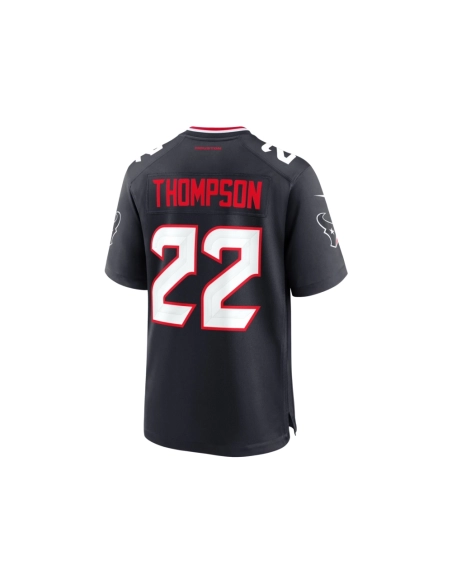 Mens Houston Texans Josh Thompson Navy Team Game Jersey