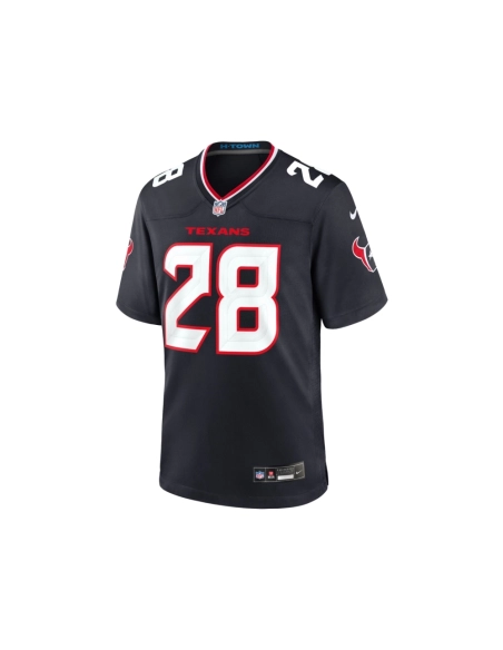 Mens Houston Texans Joe Mixon Navy Game Jersey