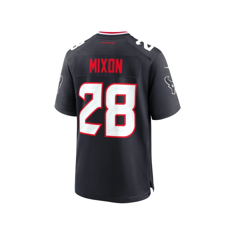 Mens Houston Texans Joe Mixon Navy Game Jersey