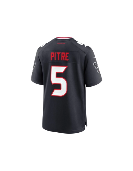 Mens Houston Texans Jalen Pitre Navy Game Jersey