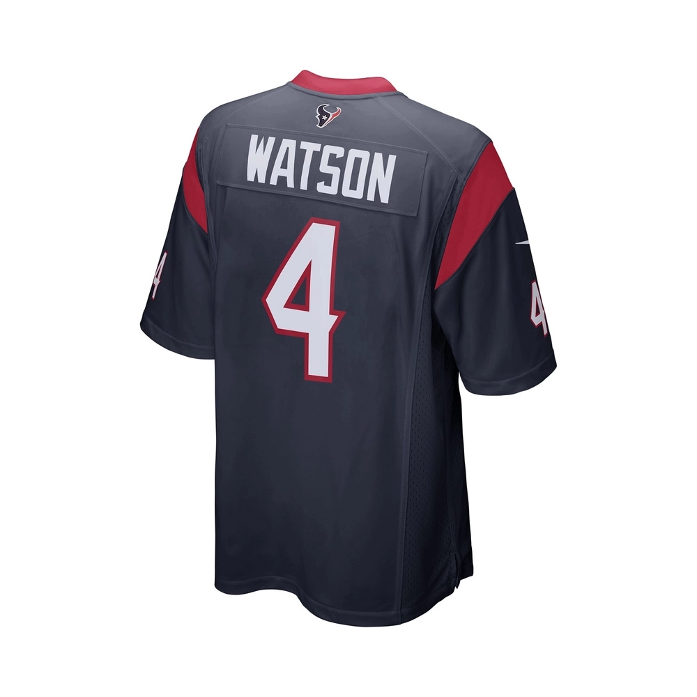Mens Houston Texans Deshaun Watson Navy Game Jersey