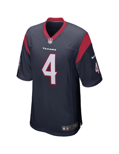 Mens Houston Texans Deshaun Watson Navy Game Jersey