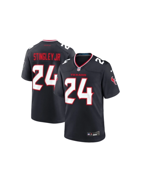 Mens Houston Texans Derek Stingley Jr. Navy Game Jersey