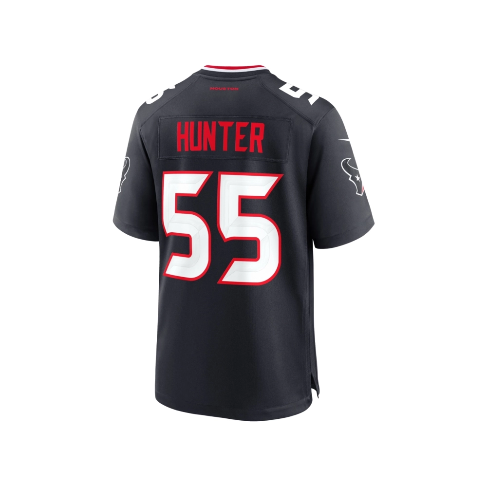 Mens Houston Texans Danielle Hunter Navy Team Game Jersey