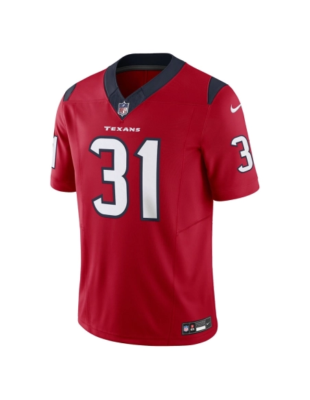 Mens Houston Texans Dameon Pierce Red Vapor F.U.S.E. Limited Jersey