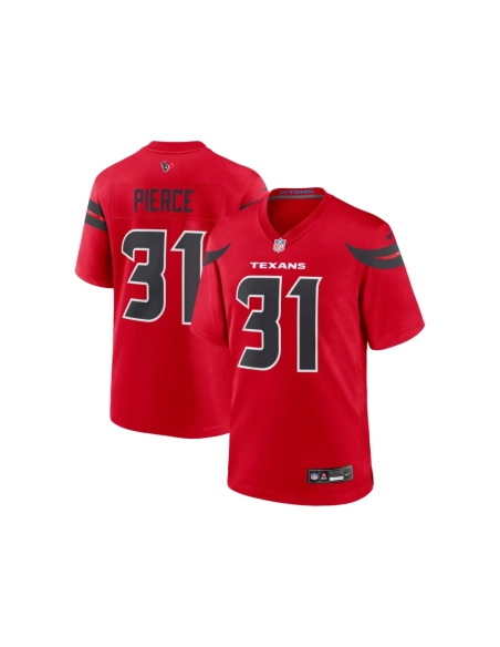 Mens Houston Texans Dameon Pierce Red Alternate Game Jersey
