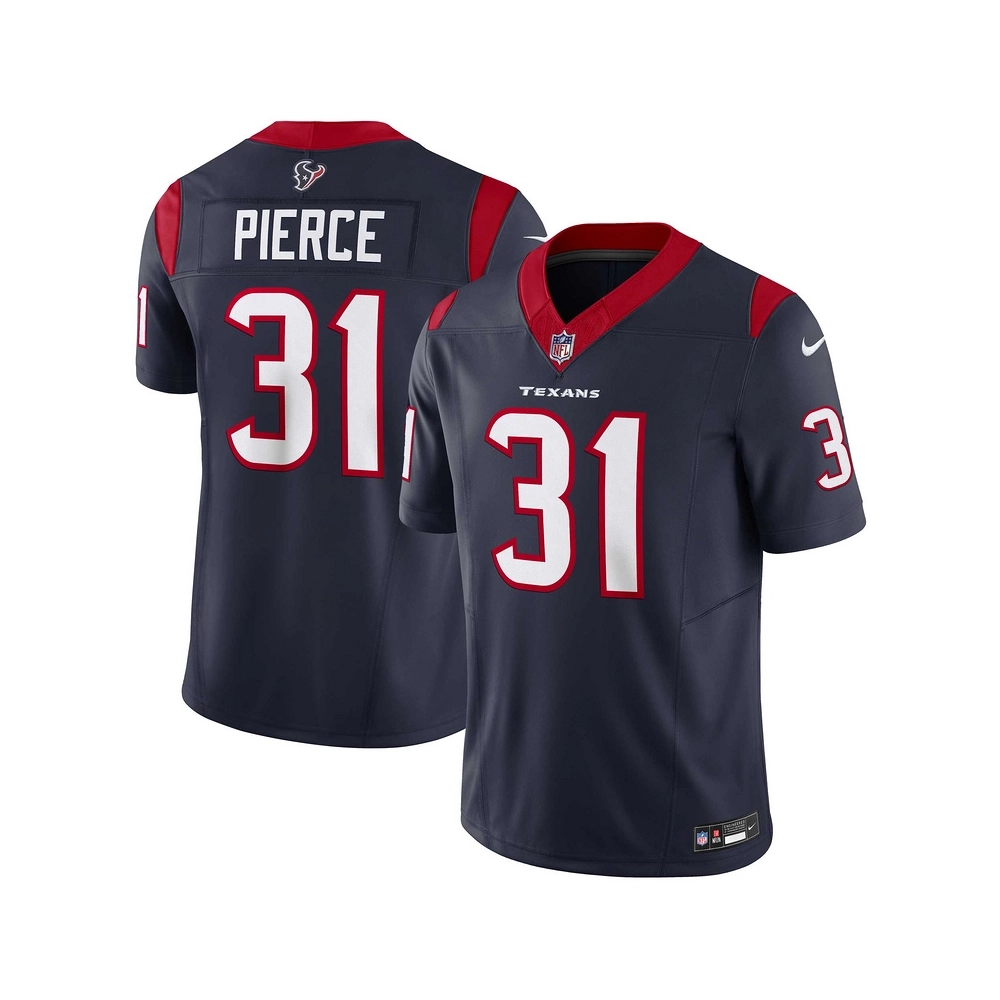 Mens Houston Texans Dameon Pierce Navy Vapor F.U.S.E. Limited Jersey
