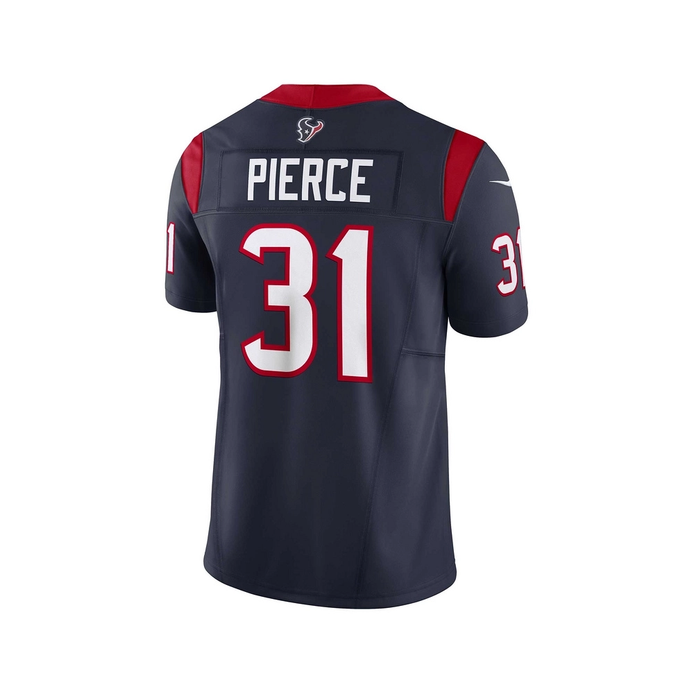 Mens Houston Texans Dameon Pierce Navy Vapor F.U.S.E. Limited Jersey