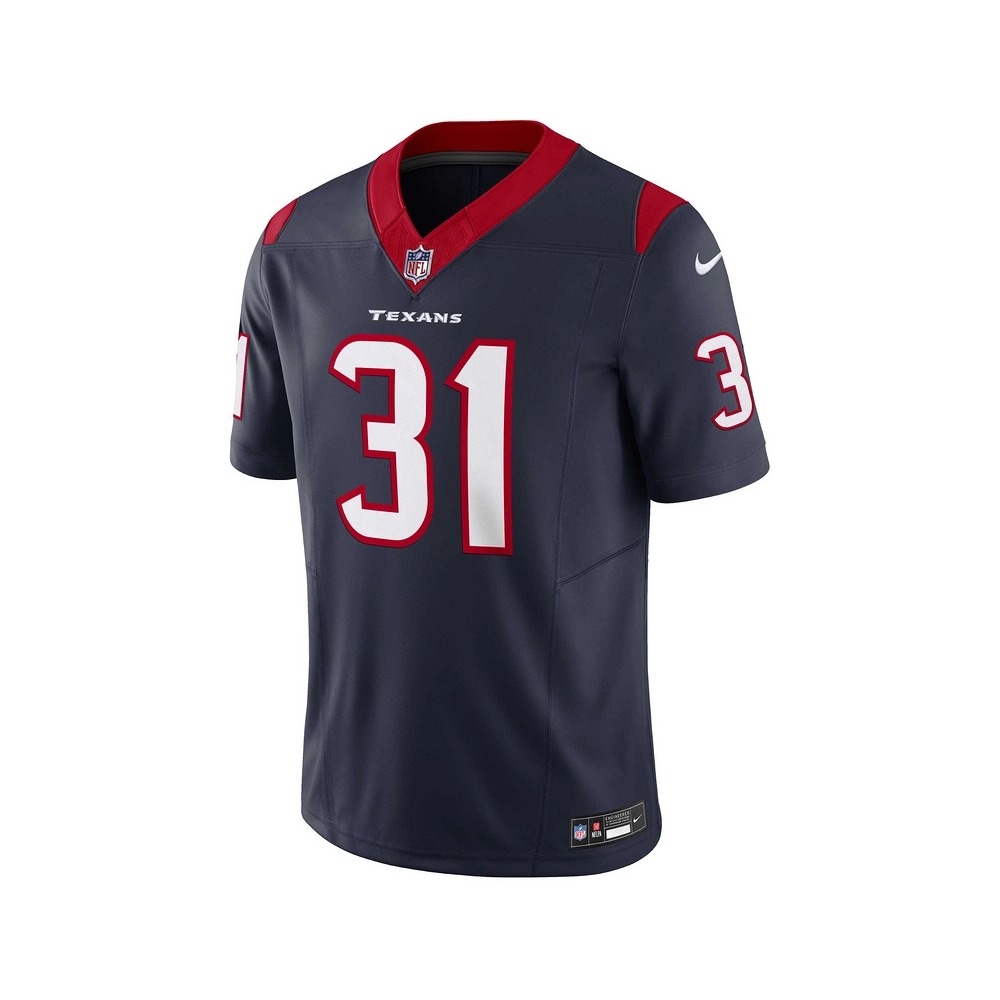 Mens Houston Texans Dameon Pierce Navy Vapor F.U.S.E. Limited Jersey