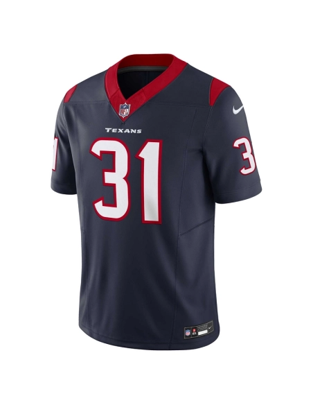 Mens Houston Texans Dameon Pierce Navy Vapor F.U.S.E. Limited Jersey