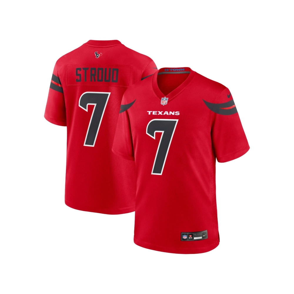 Mens Houston Texans C.J. Stroud Red Alternate Game Jersey