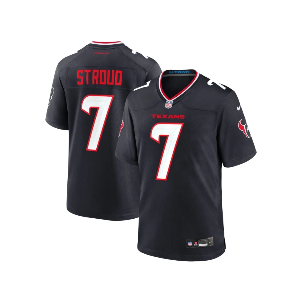 Mens Houston Texans C.J. Stroud Navy Game Jersey