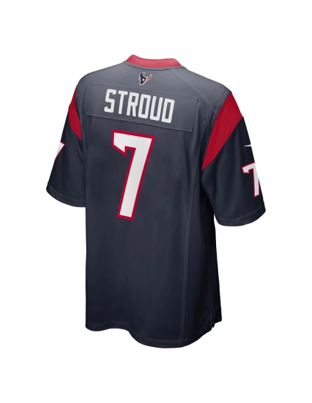 Mens Houston Texans C.J. Stroud Navy 2023 NFL Draft First Round Pick Game Jersey
