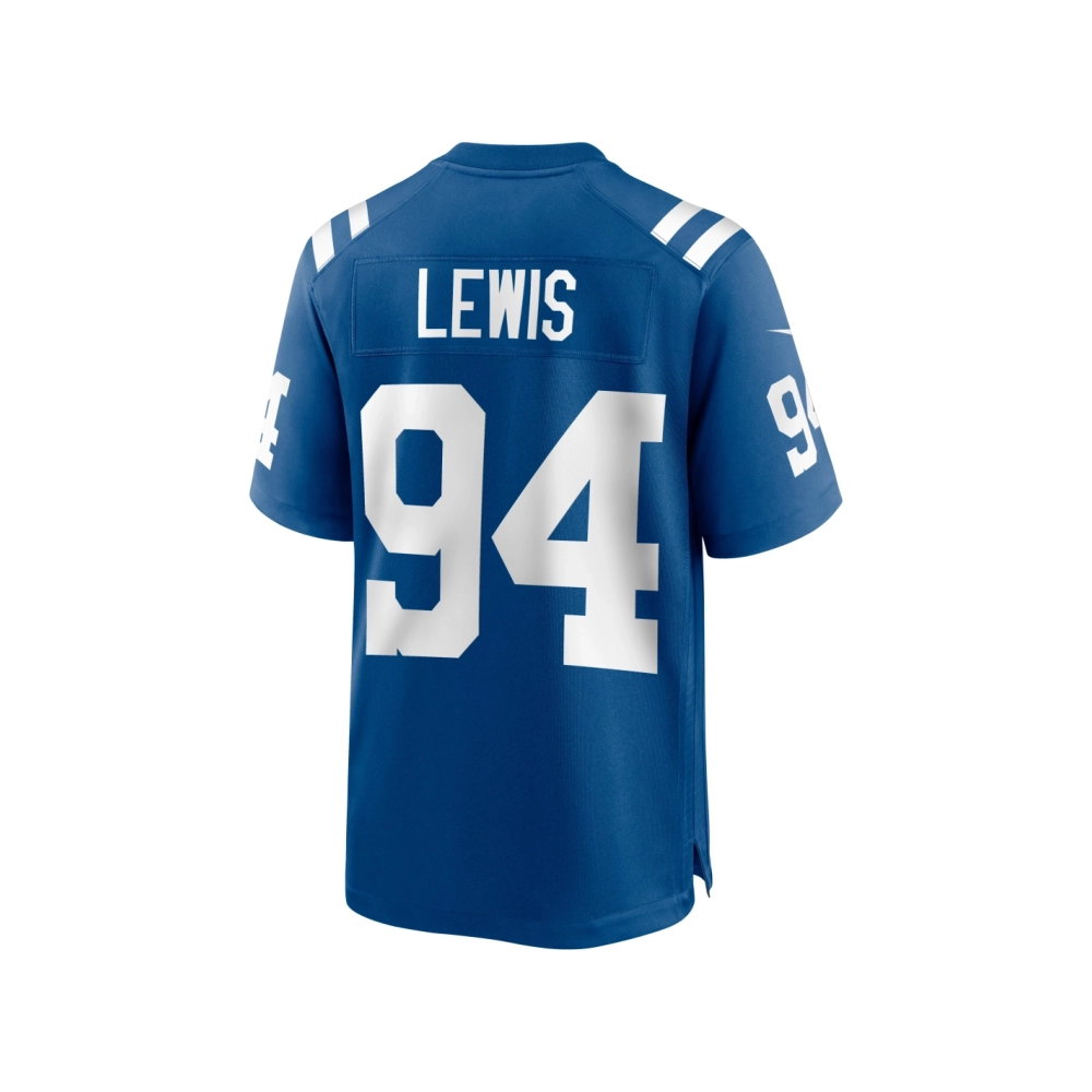 Mens Indianapolis Colts Tyquan Lewis Royal Game Jersey