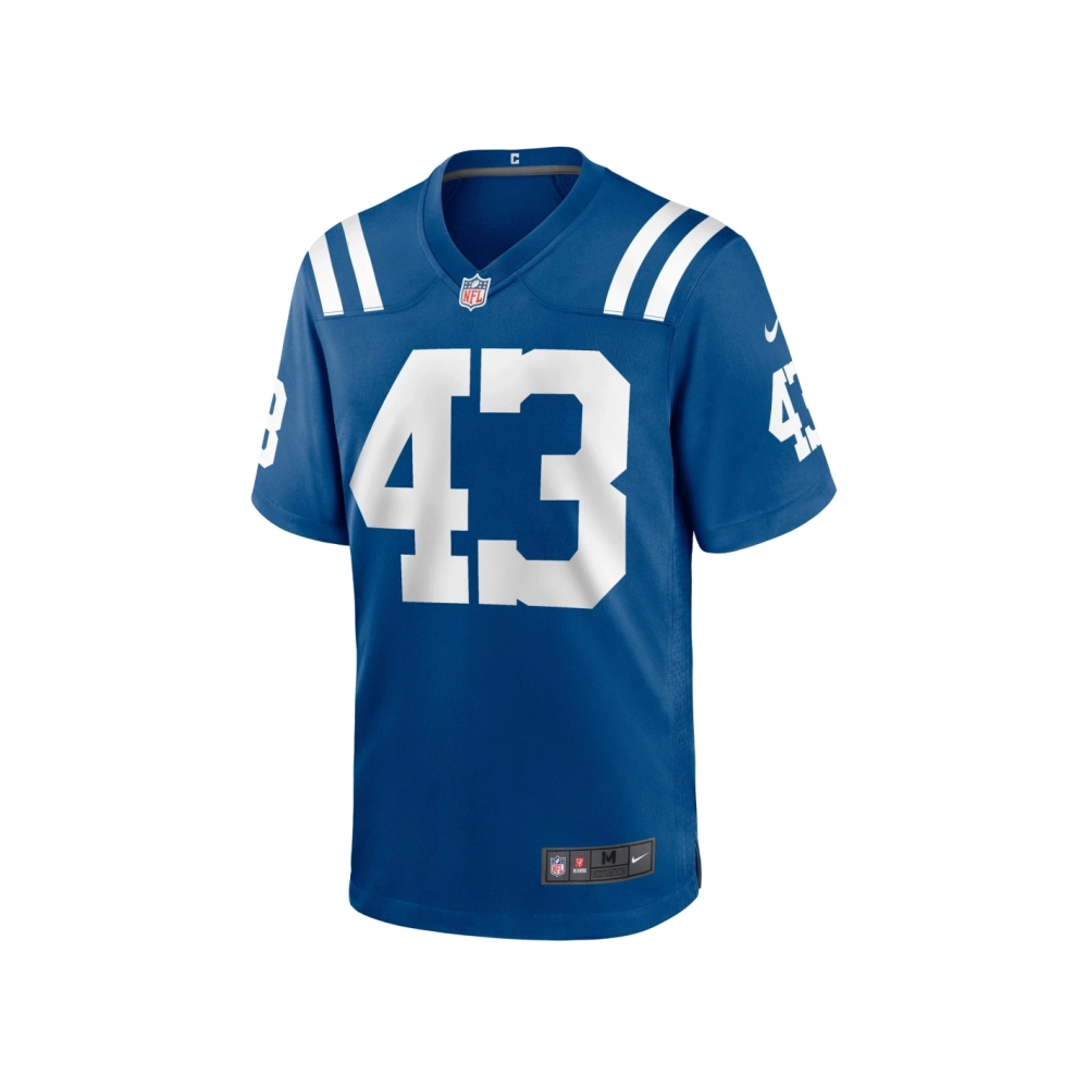 Mens Indianapolis Colts Trevor Denbow Royal Game Player Jersey