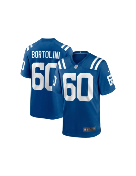 Mens Indianapolis Colts Tanor Bortolini Royal Game Jersey