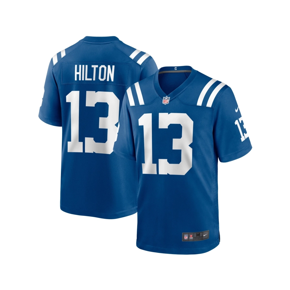 Mens Indianapolis Colts T.Y. Hilton Royal Game Player Jersey