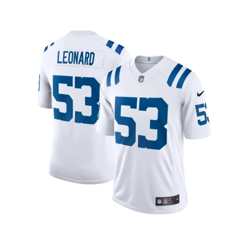 Mens Indianapolis Colts Shaquille Leonard White Vapor Limited Jersey