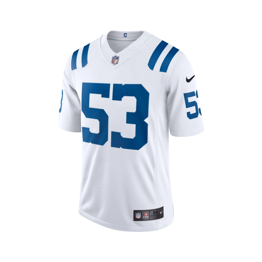 Mens Indianapolis Colts Shaquille Leonard White Vapor Limited Jersey
