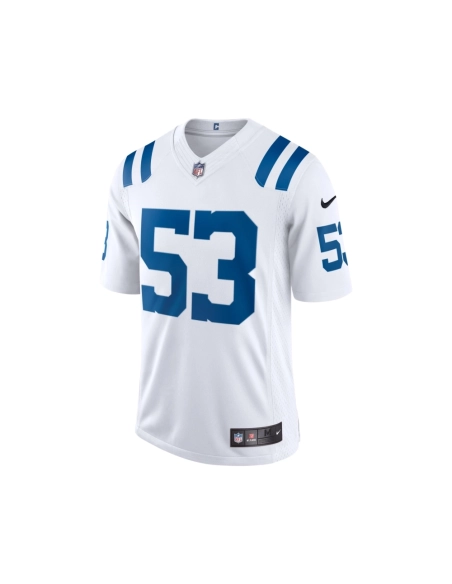 Mens Indianapolis Colts Shaquille Leonard White Vapor Limited Jersey