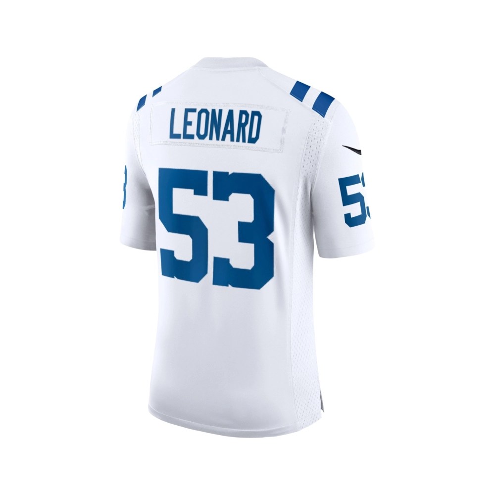 Mens Indianapolis Colts Shaquille Leonard White Vapor Limited Jersey
