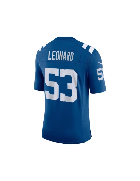 Mens Indianapolis Colts Shaquille Leonard Royal Vapor Limited Jersey