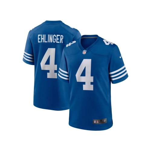 Mens Indianapolis Colts Sam Ehlinger Blue Game Player Jersey