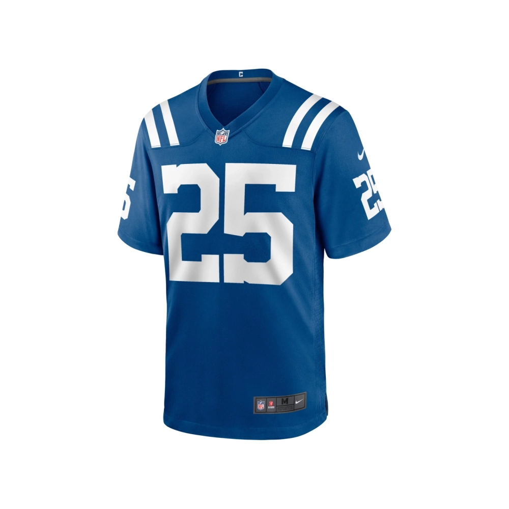 Mens Indianapolis Colts Rodney Thomas Royal Player Game Jersey