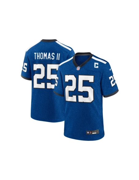 Mens Indianapolis Colts Rodney Thomas II Royal Indiana Nights Alternate Game Jersey