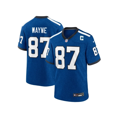 Mens Indianapolis Colts Reggie Wayne Royal Indiana Nights Alternate Game Jersey