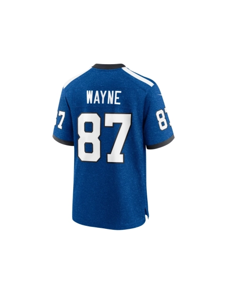 Mens Indianapolis Colts Reggie Wayne Royal Indiana Nights Alternate Game Jersey
