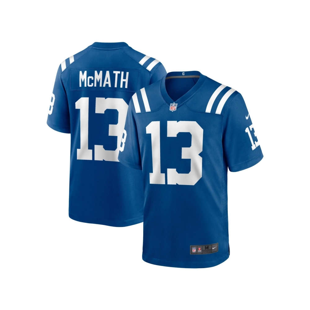 Mens Indianapolis Colts Racey McMath Royal Team Game Jersey