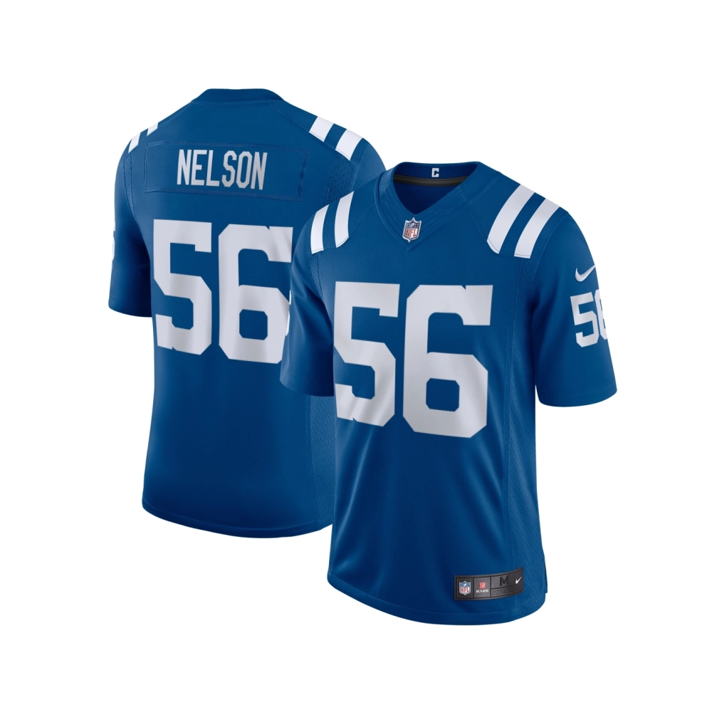 Mens Indianapolis Colts Quenton Nelson Royal Vapor Limited Jersey
