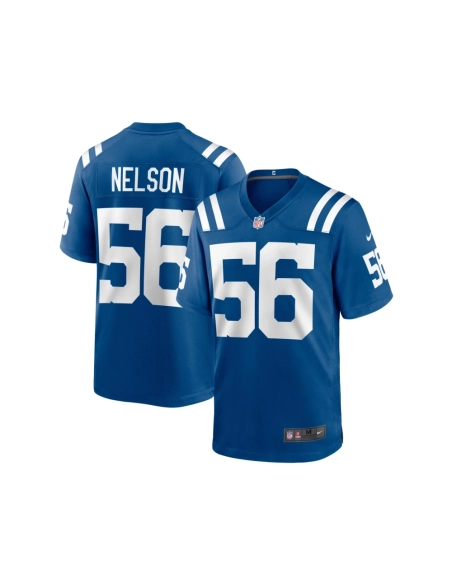 Mens Indianapolis Colts Quenton Nelson Royal Player Game Jersey