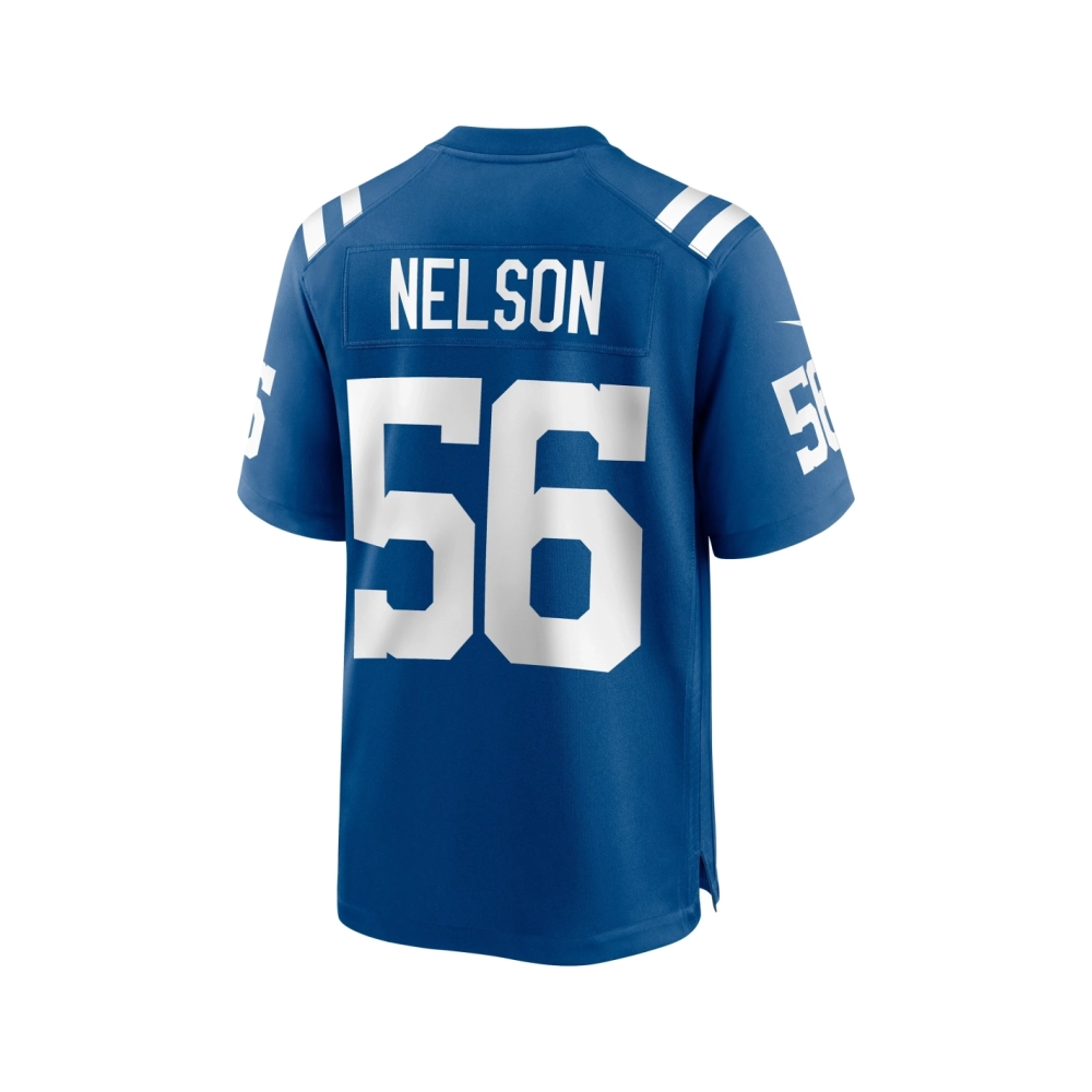 Mens Indianapolis Colts Quenton Nelson Royal Player Game Jersey