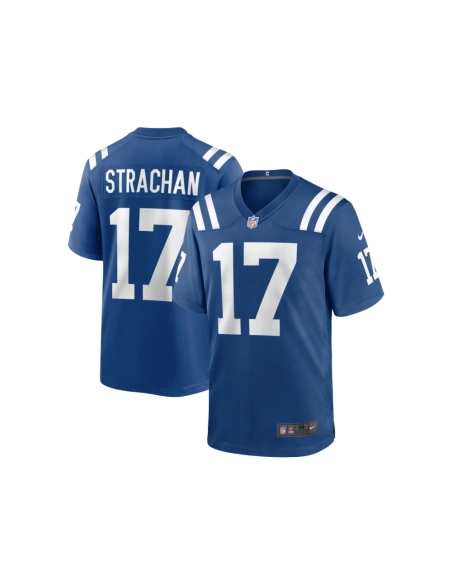 Mens Indianapolis Colts Mike Strachan Royal Game Jersey