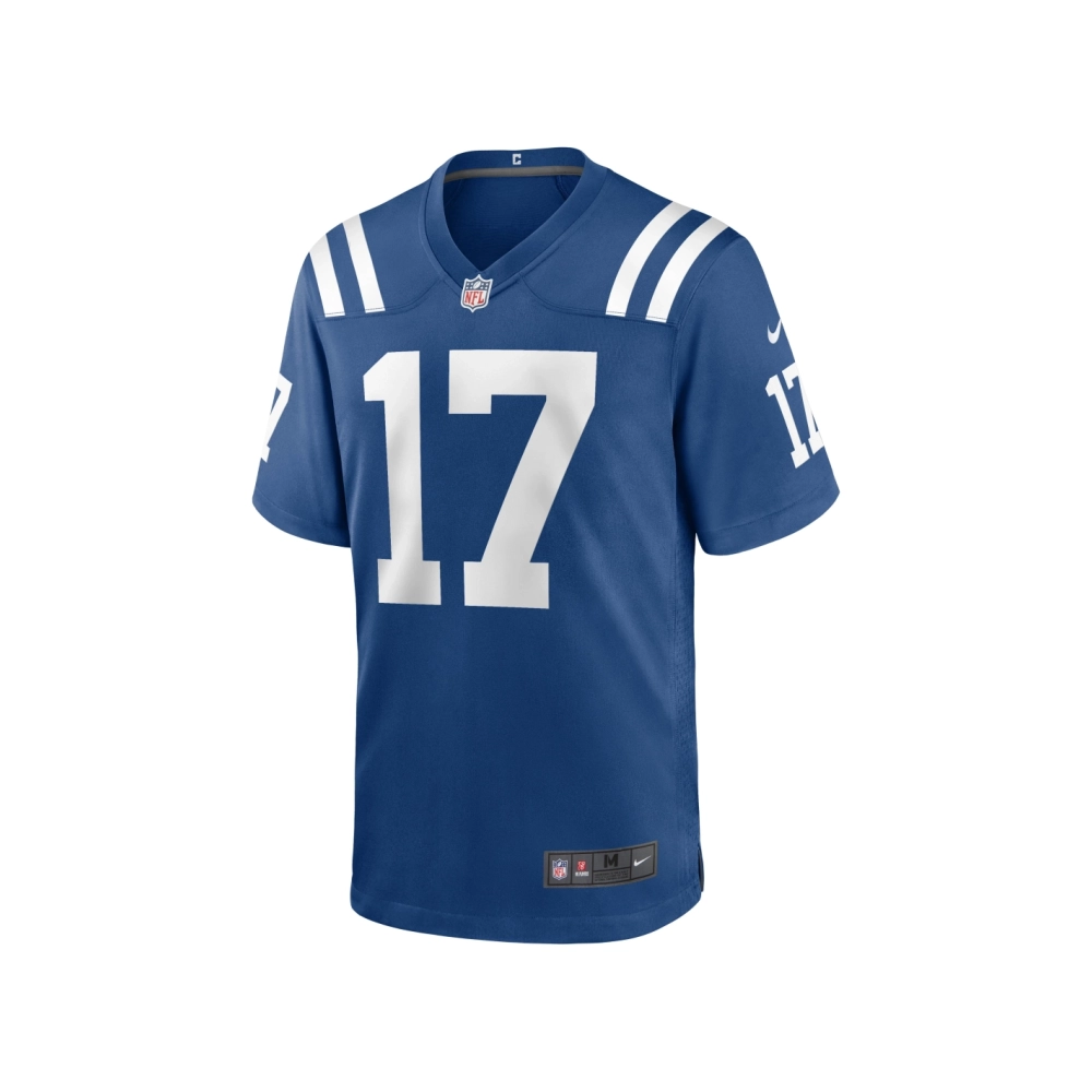 Mens Indianapolis Colts Mike Strachan Royal Game Jersey