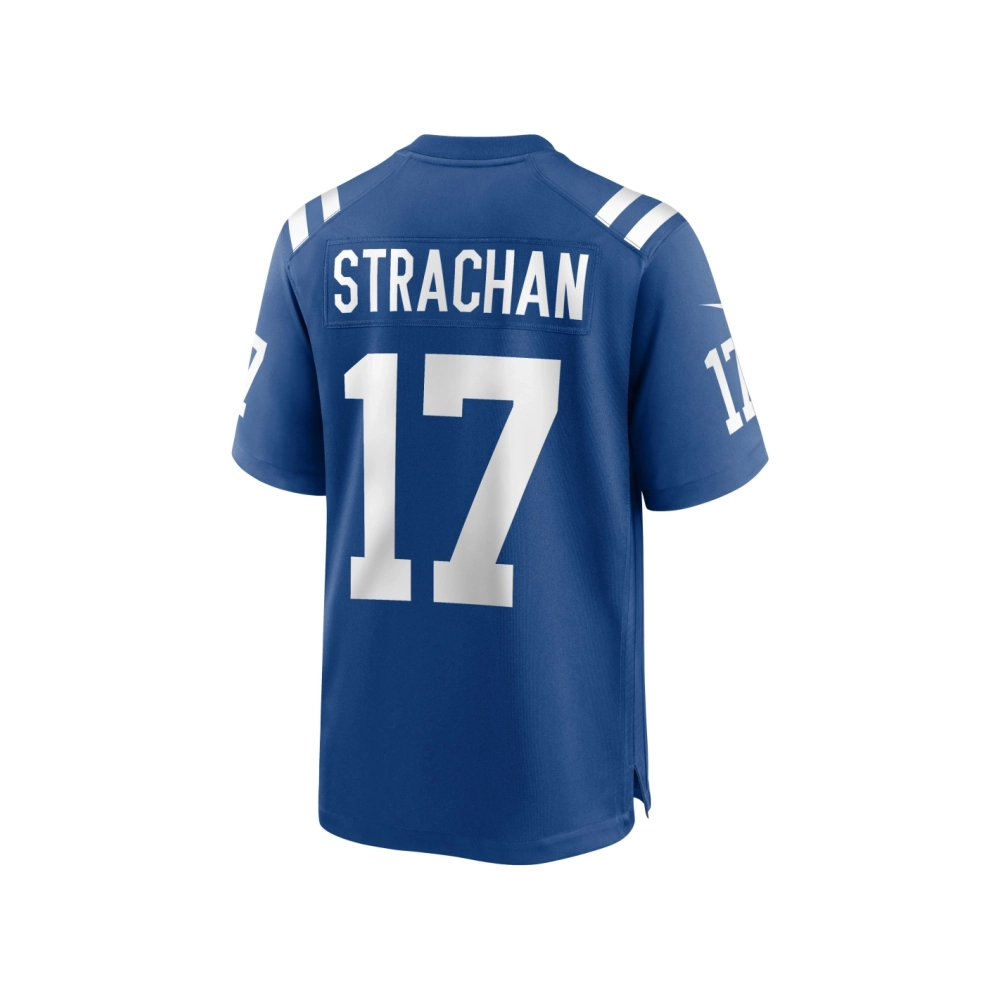 Mens Indianapolis Colts Mike Strachan Royal Game Jersey
