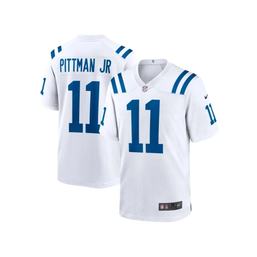 Mens Indianapolis Colts Michael Pittman Jr. White Game Jersey