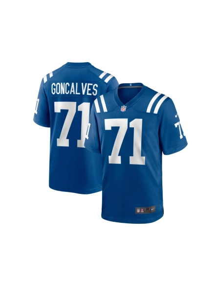 Mens Indianapolis Colts Matt Goncalves Royal Game Jersey