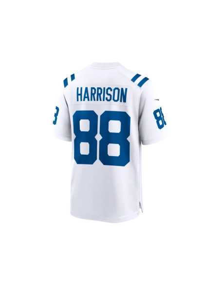 Mens Indianapolis Colts Marvin Harrison White Retired Player Game Jersey